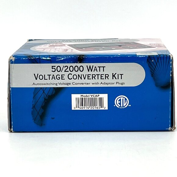 Voltage Converter Kit With Adaptor Plugs Model VCAP 50/2000 Watt Autoswitching - Picture 2 of 14